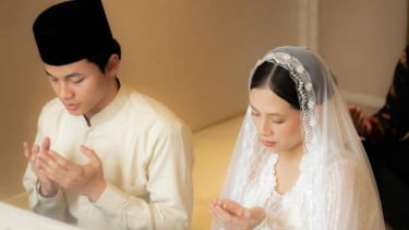 Adhisty Zara dan Tsaqib menikah