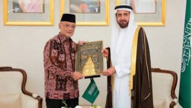 Sekjen DPP SAHI bertemu dengan Menteri Haji dan Umrah Kerajaan Arab Saudi, Tawfiq bin Fawzan