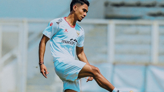 Pemain Timnas Indonesia Marselino Ferdinan