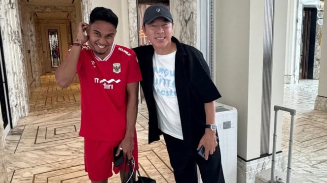 Marselino Ferdinan dan Shin Tae-yong