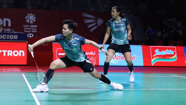 Fadia/Tiwi Tumbangkan Ranking 3 Dunia di Indonesia Open 2026
