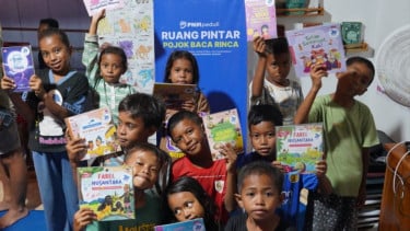 Ruang pintar pojok baca Rinca