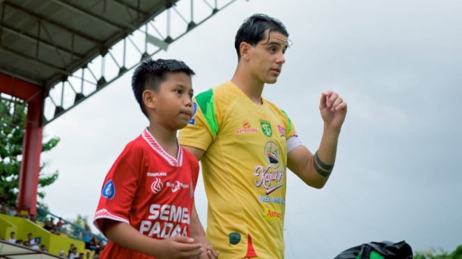 Pemain Persebaya Surabaya Bruno Moreira