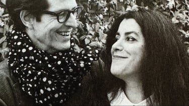 Marjane Satrapi dan suaminya, Mattias Ripa