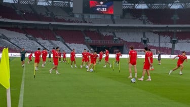 Latihan Timnas Indonesia