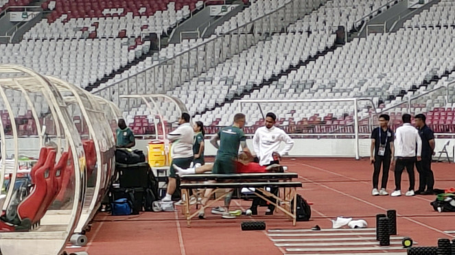 Calvin Verdonk Berlatih Terpisah