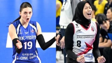 Rival Megawati Hangestri, Victoria Danchak tampil impresif di VNL 2026.