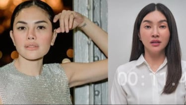 Kolase foto Nikita Mirzani dan Sarwendah