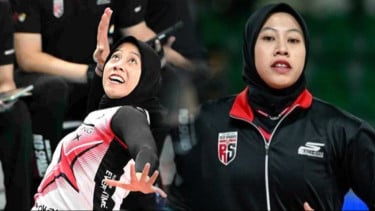 Megawati Hangestri saat masih berseragam Red Sparks.