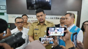 Gubernur Sumatera Utara (Sumut) Bobby Nasution.