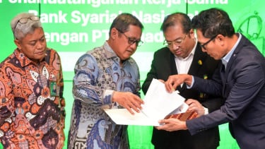 Kerja sama BSN dan Pegadaian.