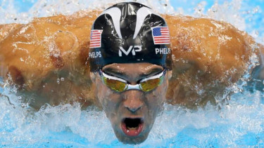 Legenda renang Amerika Serikat, Michael Phelps