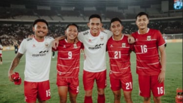 Pemain Persib Bandung dan Persija Jakarta di Timnas Indonesia