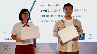 Peluncuran Acer Swift Edge 14 AI.