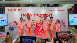55 Tahun, Sharp Gaungkan Kampanye Hello, Comfort