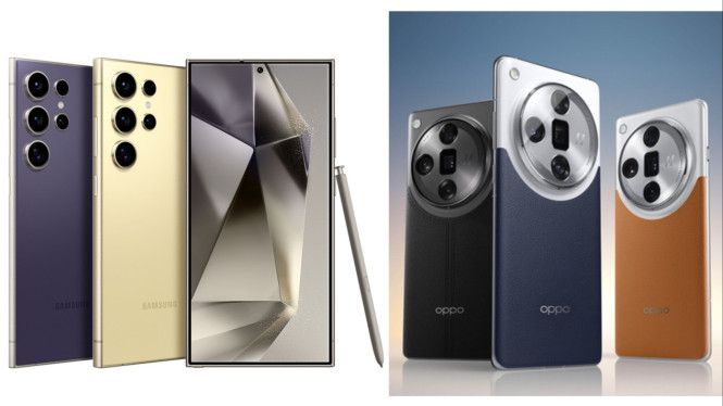 Samsung Galaxy S24 Ultra vs Oppo Find X7 Ultra, 1. Samsung Galaxy S24 Ultra, 2. Google Pixel 8 Pro, 3. iPhone 15 Pro Max, 4. OPPO Find X7 Ultra
