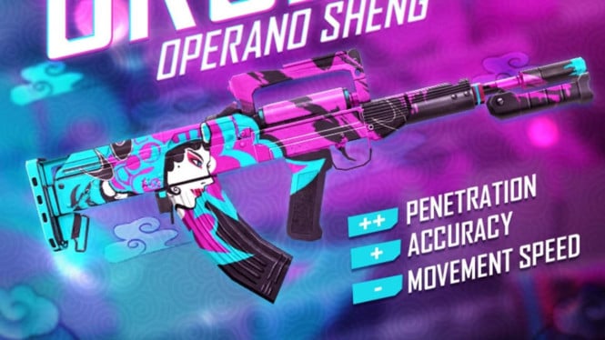 Senjata Free Fire, Groza