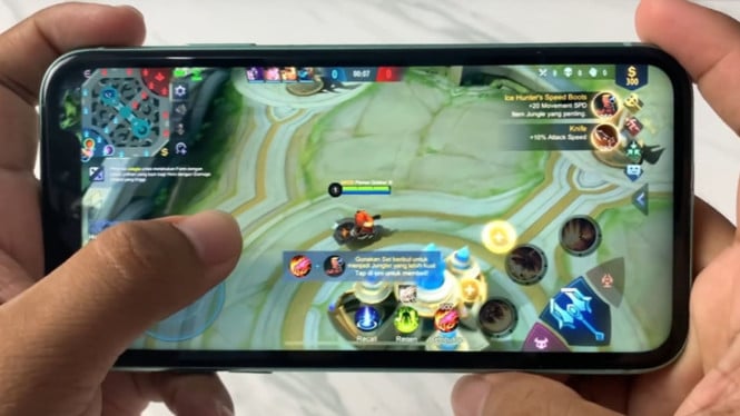 Main game Mobile Legends di iPhone 11