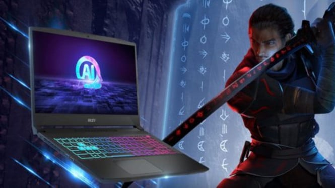 Laptop MSI Katana A15 AI B8V, Performa Gahar dengan Ryzen 9 8945HS, Kartu Grafis RTX 4070 Laptop, Siap Ray Tracing, Layar QHD 165 Hz 100% DCI-P3, Visual Super Tajam, RAM dan Storage Luas, Siap Upgrade, Konektivitas Lengkap dan Baterai Tahan Lama, Laptop Gaming Serba Bisa