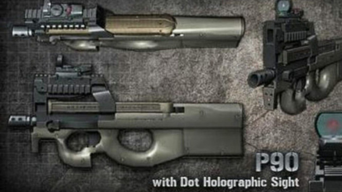 Senjata Point Blank, P90