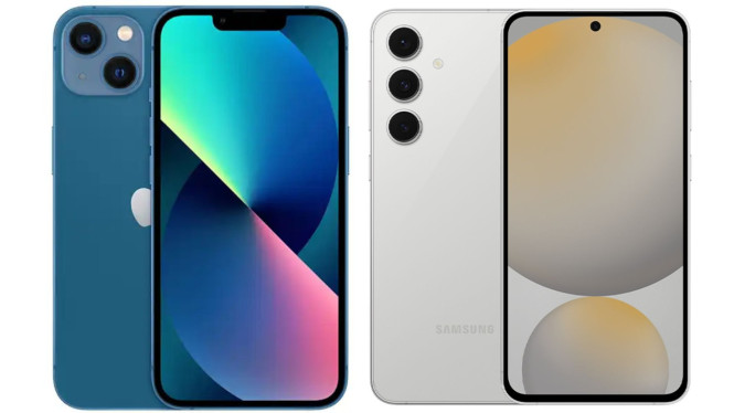 iPhone 13 dan Samsung Galaxy S24 FE