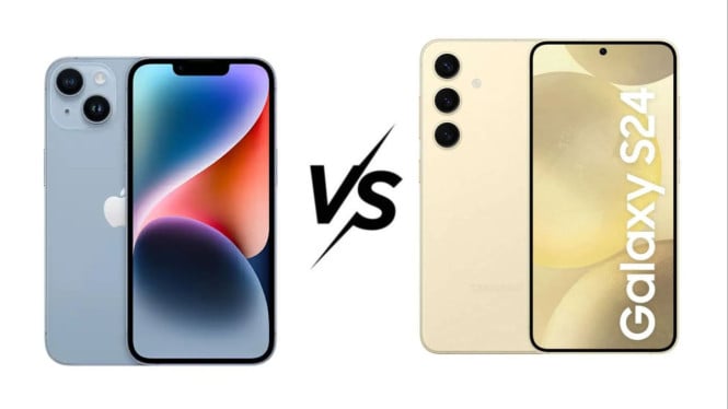 iPhone 14 vs Galaxy S24, Spesifikasi iPhone 14 256GB, Spesifikasi Samsung Galaxy S24 256GB, Perbandingan Langsung iPhone 14 vs Galaxy S24, Mana yang Paling Worth Dibeli?, Kesimpulan Siapa yang Paling Layak  DIbeli?