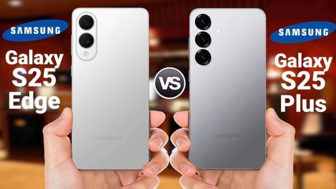 Samsung Galaxy S25 Edge dan Galaxy S25 Plus