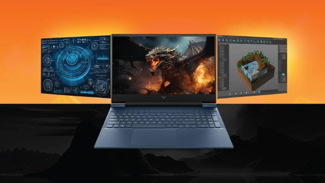 HP Victus Special Edition, 1. MacBook Pro M3 (14 inci), 2. ASUS Zenbook Pro 14 OLED, 3. Dell XPS 15 9530, 4. MSI Creator Z16 HX Studio, 5. Acer ConceptD 7 Ezel, 6. HP Spectre x360 16, 7. Lenovo Legion Pro 7i Gen 9