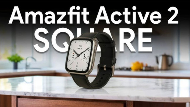 Amazfit Active 2 Square, Layar Cerah, Desain Premium, Sensor Kesehatan Lengkap, Ada Zepp Flow, 160+ Mode Olahraga dan GPS Offline, Bisa Buat Telepon dan Tahan Air, Baterai Tahan Lama, Harga dan Ketersediaan