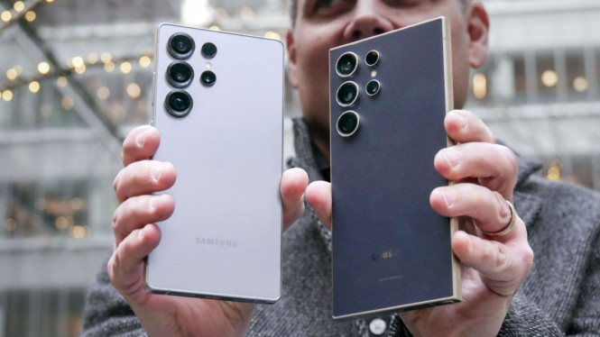 Samsung Galaxy S25 Ultra dan Galaxy S24 Ultra
