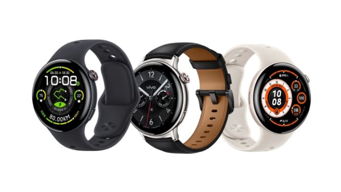 Vivo Watch 5, Bisa Terkoneksi ke Dua Ponsel Sekaligus, Pelatih Olahraga Berbasis AI, Pantau Kesehatan Sepanjang Hari, Baterai Tahan Lama sampai 22 Hari, Desain Elegan dan Ringan, Fitur Lengkap untuk Kebutuhan Harian, Harga Terjangkau, Fitur Melimpah
