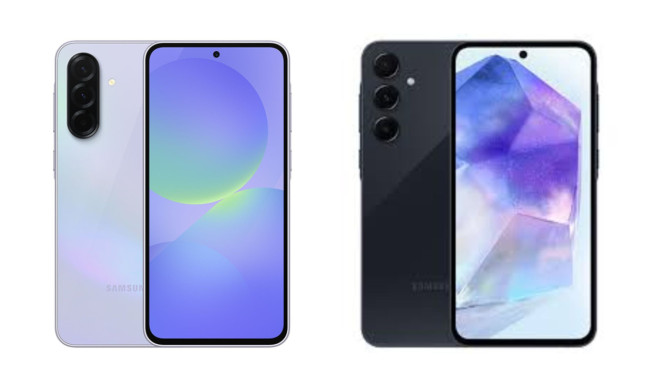 Samsung Galaxy A36 5G dan Galaxy A55 5G, 1. Samsung Galaxy A26 5G, 2. Samsung Galaxy A36 5G, 3. Samsung Galaxy A25 5G, 4. Samsung Galaxy A55 5G, 5. Samsung Galaxy A35 5G