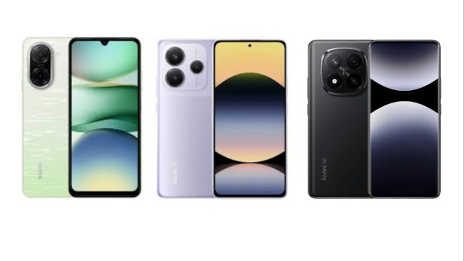 Harga Redmi Series, Redmi A5, Redmi 14C, Redmi Note 14, Redmi Note 14 Pro 5G, Redmi Note 14 Pro Plus 5G