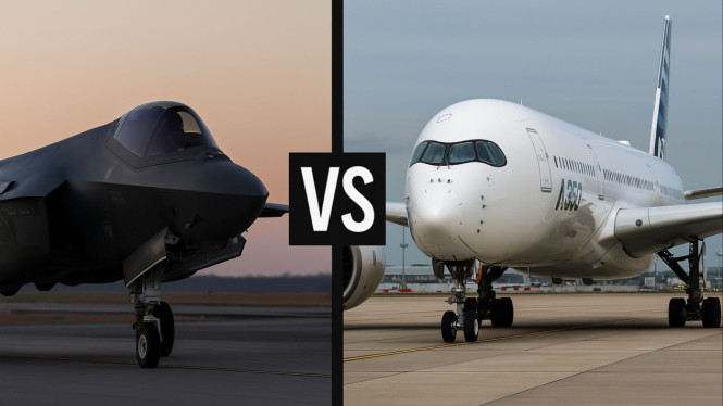 Teknologi Pesawat Tempur vs Komersial Canggih Mana?, 1. Sistem Avionik dan Kecerdasan Buatan, 2. Desain Aerodinamis dan Material, 3. Mesin dan Kecepatan, 4. Otomatisasi dan Kenyamanan