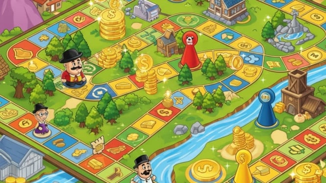 Ilustrasi game penghasil uang