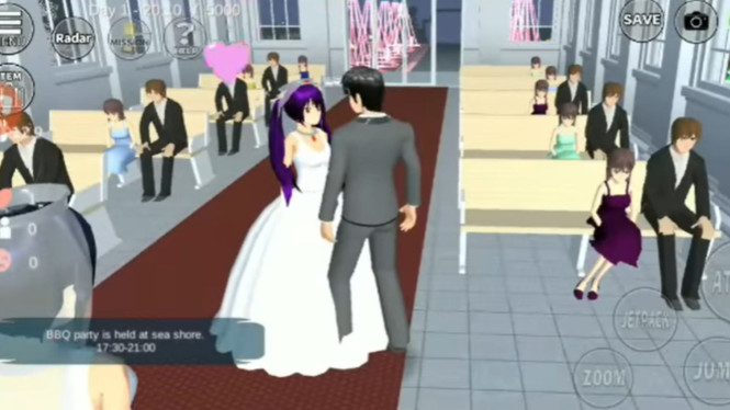 Cara Menikah di Sakura School Simulator