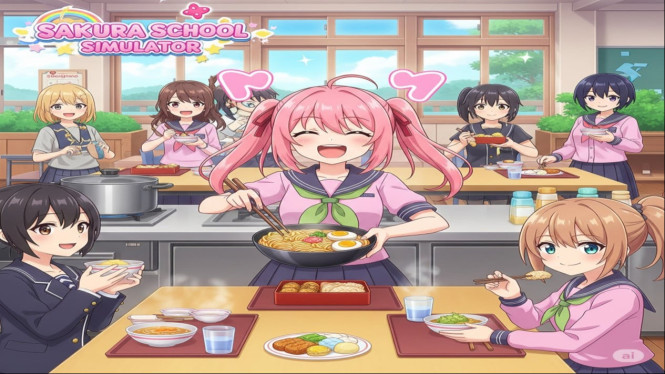 Cara masak di Sakura School Simulator, 1. Visual Ala Anime yang Imut dan Menenangkan, 2. Fitur Chara Edit: Gerbang Menuju Dunia Kuliner Virtual, 3. Bebas Desain Dapur Sesuai Imajinasi, 4. Menyusun Adegan Makan yang Estetik, 5. Inspirasi Konten Viral yang Menghibur, 6. Relaksasi Digital yang Cocok untuk Semua Umur, 7. Cocok untuk Pemain Kasual Maupun Kreator Serius, 8. Konten Mudah Dibuat, Hasilnya Menarik, 9. Cara Bikin Konten Masak yang Bisa Viral, 10. Tidak Butuh HP Spek Tinggi