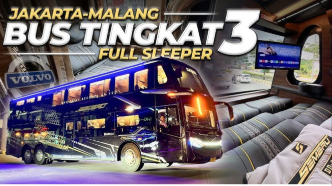 Bus Sleeper Volvo B11R dari PO Semeru, Fasilitas Premium Bus Sleeper PO Semeru, Pilihan Kelas di Bus Tingkat 3, Rute dan Harga Tiket, Performa Mesin Volvo B11R, Pengalaman Baru di Perjalanan Darat