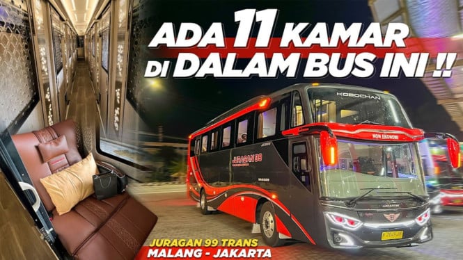 Bus Sleeper Juragan 99 Kobochan Mercy OH 1626, Jetbus 3+ SHD, 1. Kelas Sleeper Private yang Beda dari Lainnya, 2. Interior Modern dengan Sentuhan Premium, 3. Hiburan Lengkap di Setiap Kursi, 4. Kenyamanan Maksimal dengan Sasis Mercedes-Benz OH 1626, 5. Desain Karoseri dari Adi Putro yang Elegan, 6. Rute Populer Malang – Jakarta, 7. Tarif yang Sebanding dengan Fasilitas, 8. Julukan Kobochan yang Ikonik, 9. Fasilitas Tambahan yang Bikin Betah, 10. Alternatif Nyaman Selain Kereta dan Pesawat