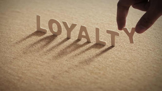 Ilustrasi loyalitas.