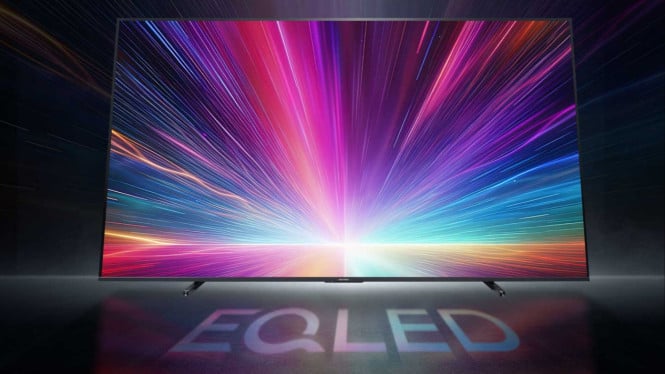 Polytron Smart Cinemax EQLED TV, Polytron Smart Cinemax EQLED TV, Desain Premium yang Mewah, Teknologi Layar EQLED dengan 1,07 Miliar Warna, Prosesor QLE AI: Gambar Buram Jadi Tajam, Sistem Audio Bi-directional dengan Speaker Powerful, Google TV dengan Navigasi Super Cepat, Konektivitas Lengkap untuk Semua Kebutuhan, Garansi 5 Tahun, Bonus Vidio dan Mola TV Premium Gratis, Produk Lokal yang Layak Jadi Kebanggaan
