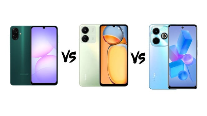 Samsung Galaxy A07 vs Redmi 13C vs Infinix Hot 40i, Kelebihan Samsung Galaxy A07, Samsung Galaxy A07, Kekurangan Samsung Galaxy A07, Xiaomi Redmi 13C: Murah dengan Proteksi Gorilla Glass, Redmi 13C, Infinix Hot 40i: Raja Selfie dengan Kamera Depan 32 MP, Infinix Hot 40i, Tabel Perbandingan Samsung Galaxy A07 vs Redmi 13C vs Infinix Hot 40i, Mana yang Layak Dibeli?