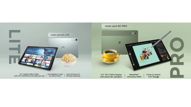 Motorola Moto Pad 60 Lite vs Moto Pad 60 Pro, Desain dan Layar, Moto Pad 60 Lite, Performa dan Penyimpanan, Baterai dan Pengisian, Motorola Moto Pad 60 Pro, Fitur Tambahan, Kamera dan Konektivitas, Sistem Operasi dan Update, Harga dan Ketersediaan, Ringkasan Spesifikasi Moto Pad 60 Lite vs Moto Pad 60 Pro