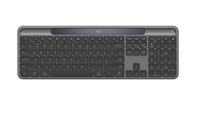 Logitech resmi merilis keyboard Signature Slim Solar+ K980, 1. Teknologi Logi LightCharge, Bisa Hidup dari Sinar Lampu Sekalipun, 2. Tahan Lama, 4 Bulan Nonstop Tanpa Cahaya, 3. Indikator Pintar untuk Monitoring Daya, 4. Baterai Internal Awet Hingga 10 Tahun, 5. Desain Elegan dengan Full-Sized Layout, 6. Fitur Fungsi Lengkap untuk Pekerja Kantoran, 7. Tombol AI Khusus, 8. Konektivitas Fleksibel dengan Bluetooth dan USB-C Receiver, 9. Dukungan Multi Perangkat Termasuk Smartphone, 10. Bobot Ringan tapi Kokoh