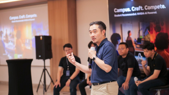 Country Consumer Business Lead Nvidia Indonesia, Adrian Lesmono.
