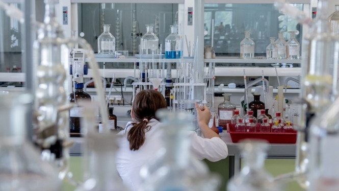 Ilustrasi laboratorium