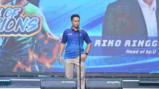 Head of byU Product Marketing, Riko Ringgoanto.