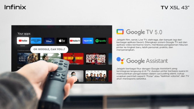 Smart TV Infinix.