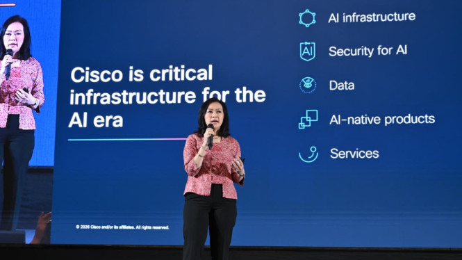 Managing Director Cisco Indonesia Cin Cin Go.