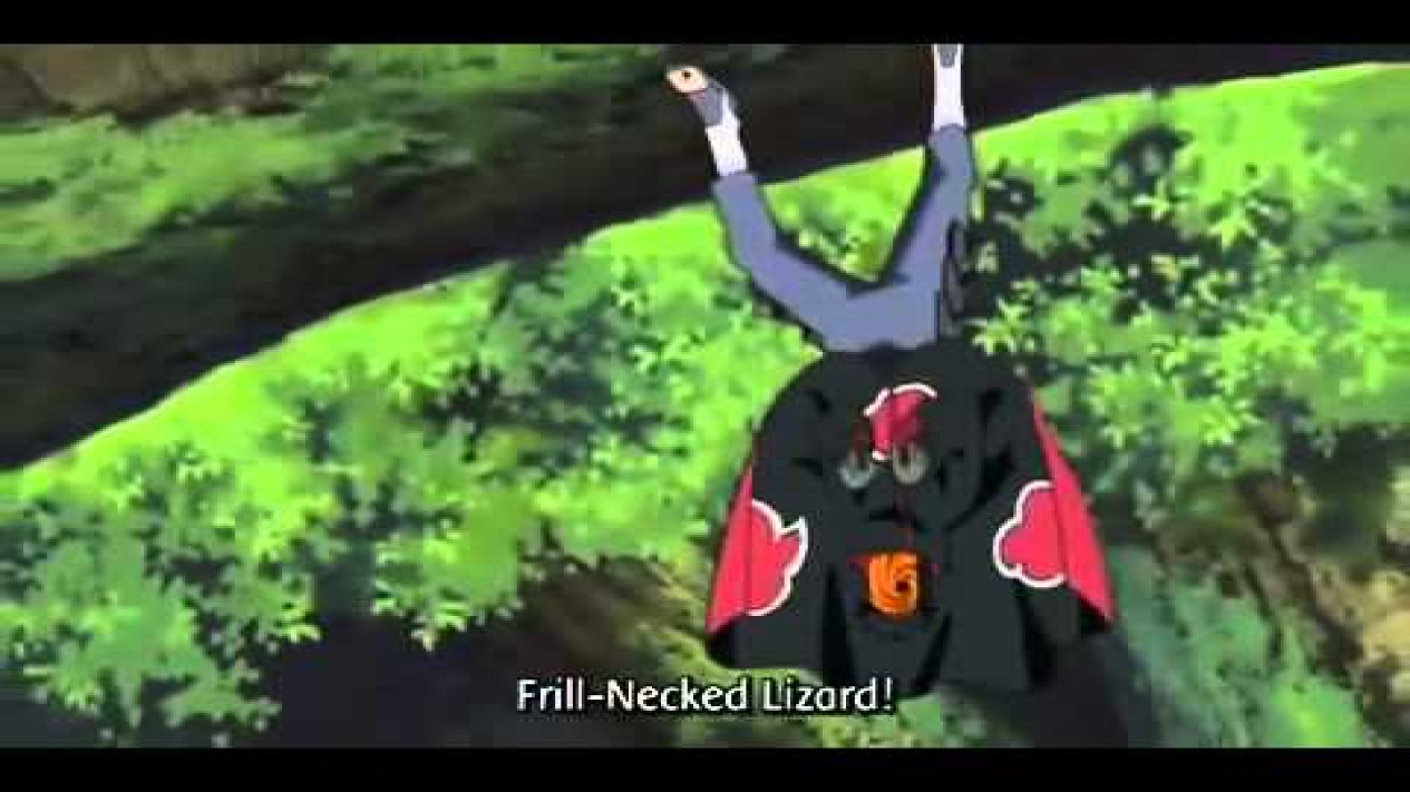Melepaskan Diri Dari Ikatan, Melemparkan Genting Bangunan, Frill-Necked Lizard Jutsu, Transformasi